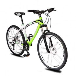 ZHIPENG Mountain Bike ZHIPENG Mountain Bike, 24 / 26 Inch with Double Disc Brake, Adult MTB, Hardtail Bicycle with Adjustable Seat, Thickened Carbon Steel Frame, 24inches