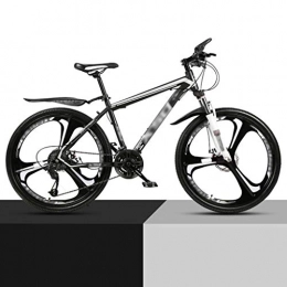 ZRN Bike ZRN Adult Mountain Bike, City Commuter Bike 21 Speed, Unisex Road Bike, Dual Disc Brake, Shock-absorbing Bicycle