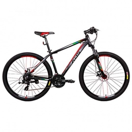 ZTIANR Mountain Bike ZTIANR Mountain Bicycle, Mountain Bike 300APRO / 27.5 Large Wheel Diameter Bicycle Aluminum Alloy 24-Speed Wire-Controlled Disc Brake Speed Change Car, Red