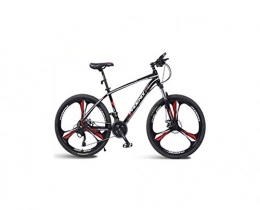 ZYHZP Bicycle Folding Mountain Bike Bicycle (Color : Black red, Size : 26 inches)