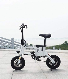 12" Fat Folding Electric Bike with Remote control lock,350W 36V 17.4AH Removable Samsung Lithium-Ion Battery Cruise Control E-Bike U-shaped Aluminum Alloy Frame