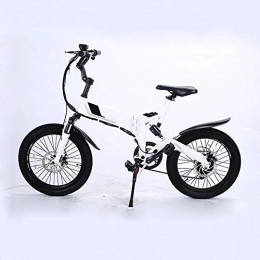 Xiuxiu Bike 20 inch Electric Bicycle Foldable E-Bike Folding Wheels, 250W Smart Mountain Bike Electric Bicycle with Capacity Lithium Battery, LED Indicator