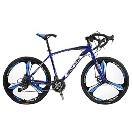 WGFGXQ Bike 26 Inch Road Bicycle, 27 Speed Bikes with Double Disc Brake, High Carbon Steel Frame, Road Bicycle Racing, for Adult Men's And Women