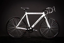 28inch aluminium road bike single speed Giordano race bike, 56 cm, white