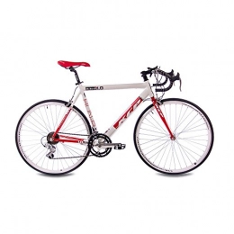 Unknown Road Bike 28KCP ROAD BIKE RUN 1.014Speed Shimano White Red28inch (71.1cm), Rahmenhhe: 59 cm