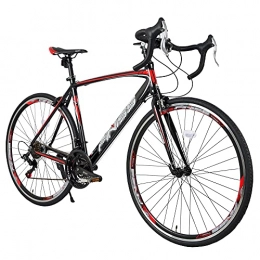BoroEop Road Bike 700c-21 Speed Mountain Road Bike, Commuter City Bike, Suitable for Male / Female / Teenagers, A Variety of Colors are Available