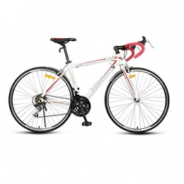 8haowenju Bike 8haowenju Aluminum 21 Speed 700C Road Bike Racing Bicycle, And Labor Saving (Color : White)