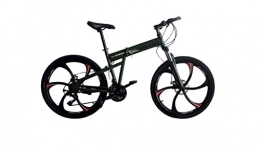 All-Bikes Bike All-Bikes Mountain bike, folding bike, mountain biking, Shimano, sport, Magnesium alloy wheel (Military Green)