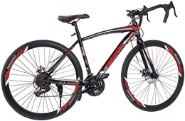 SYCY Bike Aluminum Full Suspension Road Bike 21 Speed Disc Brakes 700c Road Bike City Commuter Bicycle with 21 Speeds