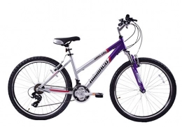 Ammaco Road Bike Ammaco Gran Cru 26" Wheel Womens Front Suspension Alloy 19" Frame MTB Bike Purple / Silver