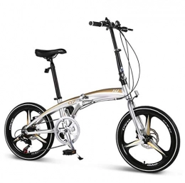 AOHMG Road Bike AOHMG Foldable Bike Adult Folding Bike, 7- Speeds Derailleur Lightweight Durable Frame