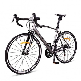 AZYQ Road Bike, Adult Men 16 Speed Road Bicycle, 700 * 25C Wheels, Lightweight Aluminium Frame City Commuter Bicycle, Perfect for Road or Dirt Trail Touring