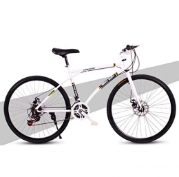  Road Bike Bicycle, Road Bicycles, 24-Speed 26 Inch Bikes, Double Disc Brake, High Carbon Steel Frame, Road Bicycle Racing, Men's And Women Adult-Only Durable