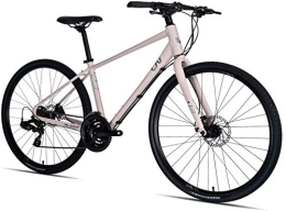 NOLOGO Bike Bicycle Women Road Bike, 21 Speed Lightweight Aluminium Road Bike, Road Bicycle with Mechanical Disc Brakes, Perfect for Road Or Dirt Trail Touring, Black, XS, Size:S (Color : Pink, Size : XS)