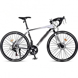 CDPC Road Bike Bicycles, 700c Road Bikes, Male And Female Road Bikes With Curved Handles, Suitable For Outdoor, Students, Office Workers, Etc. (Color : White)