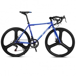 XDOUBAO Bike Bike Bike Mountain Bikes Exercise Bike for Home Bike Male and Female Bicycles Road Bike Carbon Steel Frame 700CC Magnesium Alloy Wheel SHIMAN0 14 Speed Racing Bicycle Outdoor Sports Bicicleta-Blue