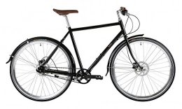 Bobbin Bikes Road Bike Bobbin Dark Star 60cm 8spd Nexus Hybrid Bike Black