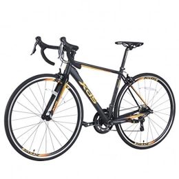 Creing Bike City Bike 16-Speed Commuter Bicycle Fold Aluminum Alloy Frame For Unisex Adult, -black