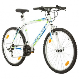Multibrand Distribution Bike CoollooK Probike Bicycle 26 Inch Mountain Bike Men's 18 Speed White