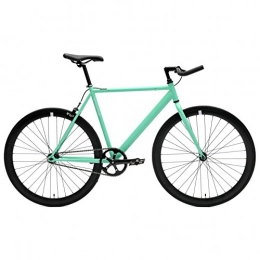 Critical Cycles  Critical Cycles Unisex's 2162 Bike with Pursuit Bullhorn Bars, Celeste, 53 cm / Medium