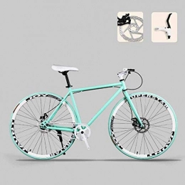 CSS Road Bike CSS Road Bicycle, 26 inch Bikes, Double Disc Brake, High Carbon Steel Frame, Road Bicycle Racing, Men's and Women Adult 6-6