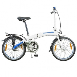 Dahon Curve i3 Bicycle, White UNI Blue
