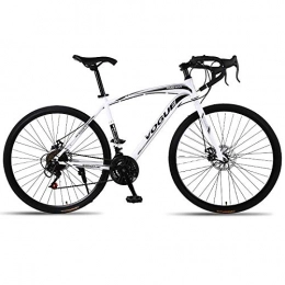DASLING Road Bike DASLING Adult Road Bike With Dual Disc Brakes And 7-Speed Gearbox And 26-Inch Tires