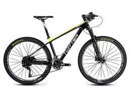 DUABOBAO Road Bike DUABOBAO Mountain Bike, Road Bike, M8000-22 Speed (33 Speed) Large Set, Suitable For Children And Young Adults, 11.3KG, Carbon Fiber Material / Race Level, 5 Colors, Yellow, 16.5CM