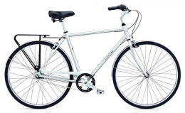 Electra Road Bike Electra Premium Retro Bicycle Loft 7i Men Large (55cm), Brushed Aluminium
