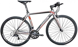 Eortzzpc Bike Eortzzpc Road Bike, Aluminum Alloy Road Bike, Racing Bike, City Bike Commuting, Easy to Operate, Comfortable and Durable (Color : Red, Size : 16 Speed) (Color : Red, Size : 18 Speed)