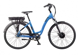 EZEGO Road Bike EZEGO Step NX Electric Low Step Over Bike, electric bike, step through bike, Blue, 250W, 36V front motor, 11.6Ah battery