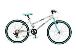 Falcon Road Bike Falcon Girl Superlite Bike, Silver / Aqua, Size 24