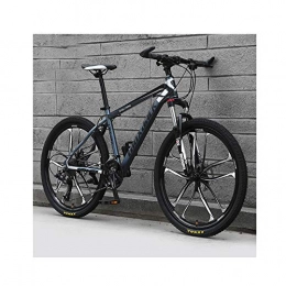 FLZ Bike FLZ BICYCLE Bicycle Disc Adult Mountain Suv, Adjustable Efficient Before and after Double Disc Brake Band Bracket It Applies to City Rural Light BICYCLE / Red / 21 speed / 24 inches