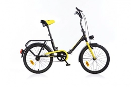 Dino Bikes Road Bike Folding Bike Aurelia 20 Inch Light Black