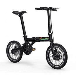 The Caravan Supermarket Bike Folding Electric Bike In Black