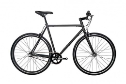 Fyxation Road Bike Fyxation Unisex's Pixel 3 Bicycle, Matte Black, 50 cm