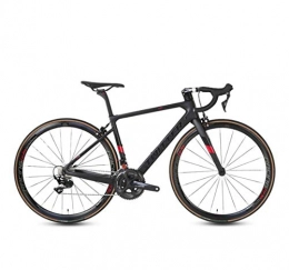 Gaoyanhang Bike Gaoyanhang 700c Complete Carbon Road Bike 105 groupset 22 speed inner Cable full Carbon T1000 Aero Racing Bicycle (Color : Black)