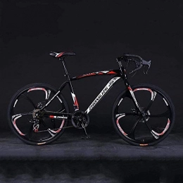 giyiohok Road Bike giyiohok Mountain Bike Road Bicycle Hard Tail Bike 26 Inch Bike Carbon Steel Adult Bike 21 / 24 / 27 / 30 Speed Bike Colourful-21 speed_Black red