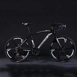 giyiohok Bike giyiohok Mountain Bike Road Bicycle Hard Tail Bike 26 Inch Bike Carbon Steel Adult Bike 21 / 24 / 27 / 30 Speed Bike Colourful-21 speed_Gold black and white