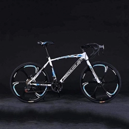giyiohok Road Bike giyiohok Mountain Bike Road Bicycle Hard Tail Bike 26 Inch Bike Carbon Steel Adult Bike 21 / 24 / 27 / 30 Speed Bike Colourful-24 speed_White blue black