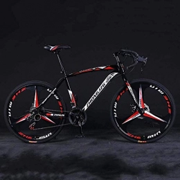 giyiohok Road Bike giyiohok Mountain Bike Road Bicycle Hard Tail Bike 26 Inch Bike Carbon Steel Adult Bike 21 / 24 / 27 / 30 Speed Bike Colourful Bicycle-21 speed_Black red