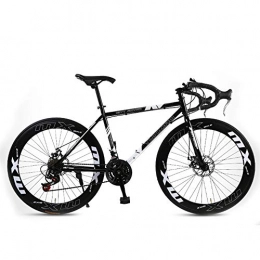 GPAN Bike GPAN 26 inch Road Mountain Bike / Bicycles, 24 Speed Disc brakes Front and Rear, for Women Men Adult Suitable for height: 160-185cm, Black