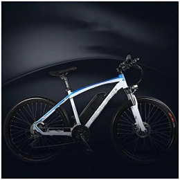 GTYW Bike GTYW, Electric, Folding, Bicycle, Mountain, Bicycle, Adult Moped, 26 Inch, Electric Bicycle, (48V10ah 240W) Battery Life 70-90km, White-48V10ah