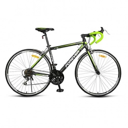 Guyuexuan  Guyuexuan Aluminum 21 Speed 700C Road Bike Racing Bicycle, And Labor Saving The latest style, simple design (Color : Black)