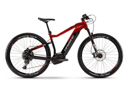 HAIBIKE Road Bike HAIBIKE Sduro Hardnine 10.0 Bosch 500Wh 12v Black / Red Size 40 2019 (eMTB Hardtail)