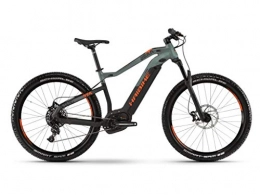 HAIBIKE Road Bike HAIBIKE Sduro HardSeven 8.0 27.5 Inch Pedelec E-Bike MTB Black / Green / Orange 2019, Olive / Carbon / Orange matt, XL