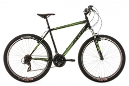 KS Cycling  Hardtail Mountain Bike 27.5" / 650B Icros Black-Green 21 Gear KS Cycling