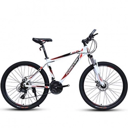 HECHEN Bike HECHEN Bicycle-Adult 21 / 24-speed off-road mountain bike-24 inch male and female spoke wheel shift student bicycle, 24in24speedwhite