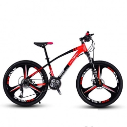 Huoduoduo  Huoduoduo Bike, Mountain Bike, 26 Inch 24-Speed, Material High Carbon Steel, Front And Rear Mechanical Disc Brakes, Non-Slip Tires