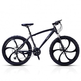 Huoduoduo Bike Huoduoduo Bike, Mountain Bike, 26 Inch 27-Speed, Material High Carbon Steel, Front And Rear Mechanical Disc Brakes, Non-Slip Tires